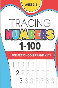 Tracing Numbers Book for Preschoolers and Kids