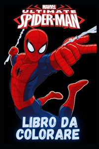 Marvel Ultimate Spider-Man libro da colorare