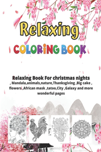 Relaxing Coloring Book