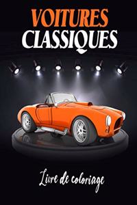 Voitures Classiques Livre de Coloriage