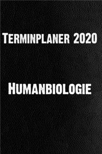 Terminplaner 2020 Humanbiologie