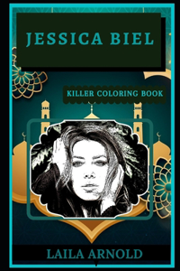 Jessica Biel Killer Coloring Book