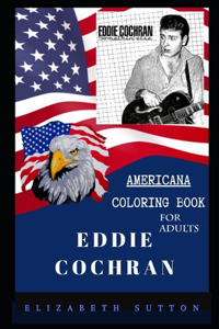 Eddie Cochran Americana Coloring Book for Adults