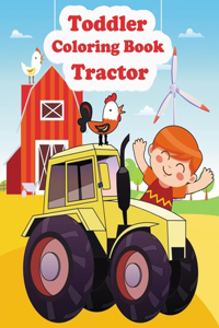 Toddler Coloring Book Tractor