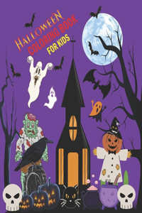 Halloween Coloring book for Kids