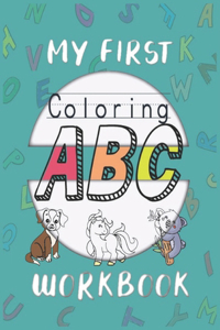 My First ABC coloring workbook