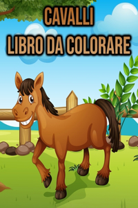 Libro da Colorare Cavalli