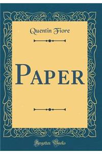 Paper (Classic Reprint)
