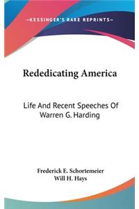 Rededicating America