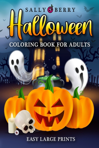 Halloween Coloring Book for Adults