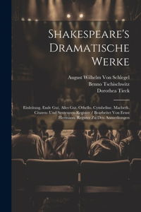 Shakespeare's Dramatische Werke