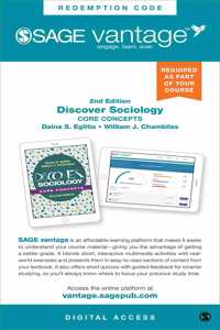 Discover Sociology: Core Concepts -Vantage Shipped Access Card