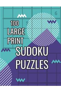 Sudoku Puzzles 100 Large Print