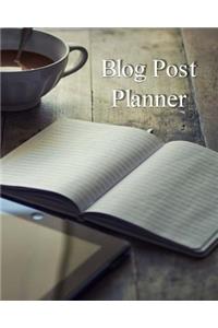 Blog Post Planner