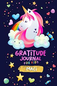 Gratitude Journal for Kids Maci