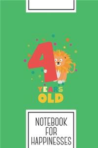 Notebook for Happinesses