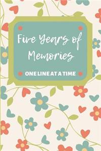 Five Years of Memories One Line at a Time