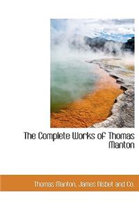 The Complete Works of Thomas Manton