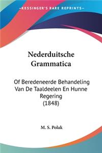 Nederduitsche Grammatica