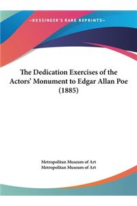 The Dedication Exercises of the Actors' Monument to Edgar Allan Poe (1885)