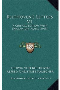 Beethoven's Letters V1