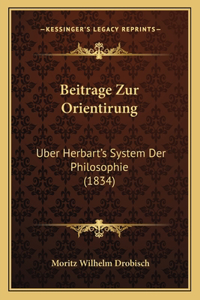 Beitrage Zur Orientirung