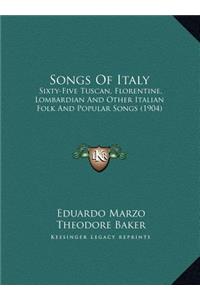 Songs Of Italy