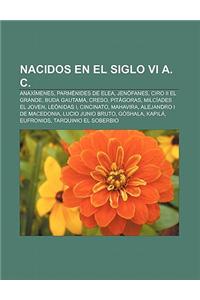 Nacidos En El Siglo VI A. C.
