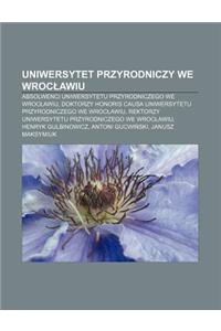 Uniwersytet Przyrodniczy We Wroc Awiu
