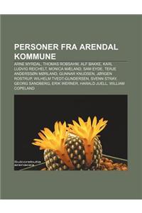 Personer Fra Arendal Kommune