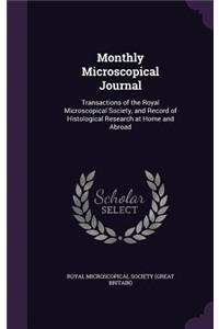 Monthly Microscopical Journal