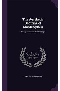 The Aesthetic Doctrine of Montesquieu