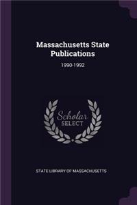 Massachusetts State Publications