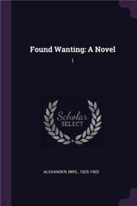 Found Wanting