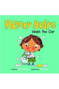 Henry Helps Wash the Car