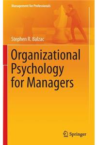 Organizational Psychology for Managers