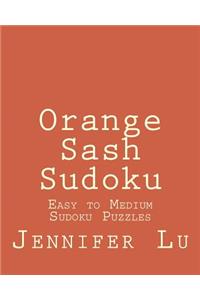 Orange Sash Sudoku