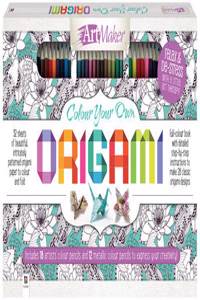 Art Maker Colour Your Own Origami 30-Pencil Kit