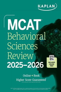 MCAT Behavioral Sciences Review 2025-2026