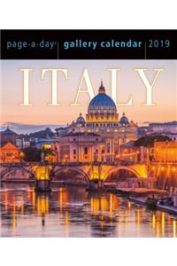 Italy Page-A-Day Gallery Calendar 2019