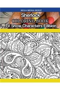 Sherlock Coloring Book TV Show Characters Edition