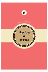 Blank cookbook