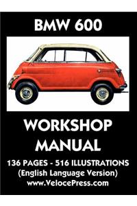 BMW 600 Limousine Factory Workshop Manual