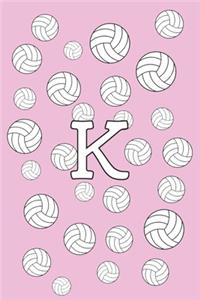 K Volleyball Notebook