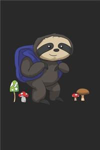 Hiking Sloth Notebook