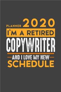 Planner 2020 for retired COPYWRITER