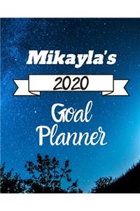 Mikayla's 2020 Goal Planner