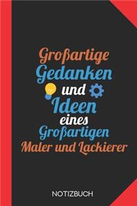 Großartige Gedanken eines Maler und Lackierer