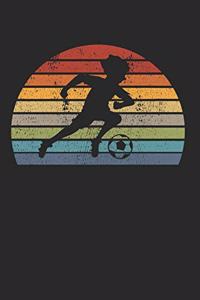 Fußball Fußballspieler Notizbuch