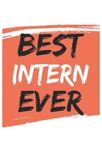 Best intern Ever interns Gifts intern Appreciation Gift, Coolest intern Notebook A beautiful